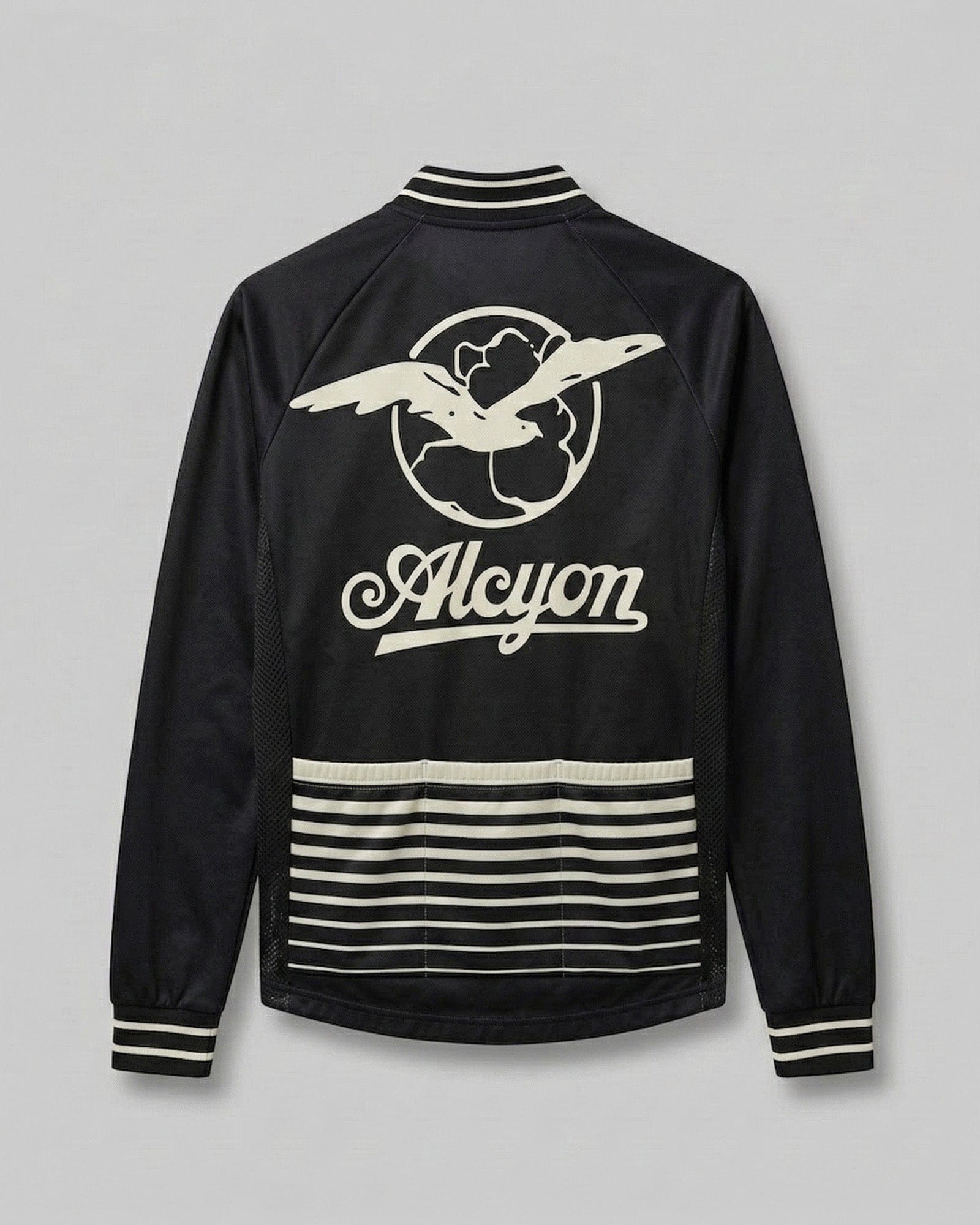 retrolica 1923 Alcyon Paris-Roubaix Long Sleeve Retro Cycling Jersey - Heiri Suter