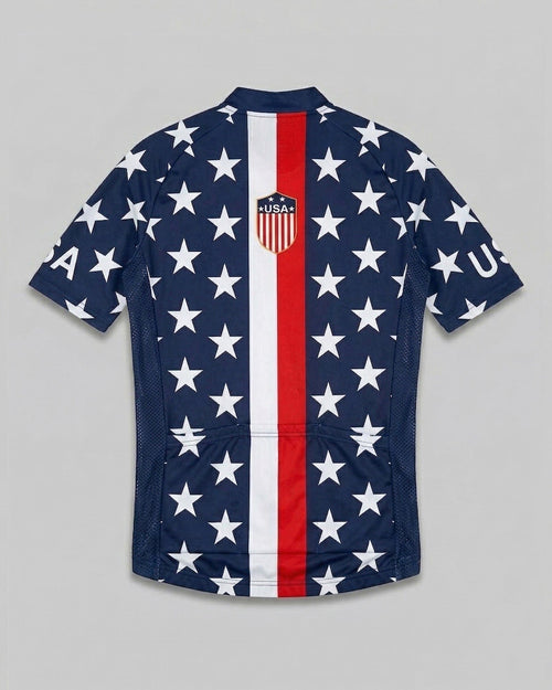 retrolica 1956 USA Stars & Stripes Retro Cycling Jersey - American National Team
