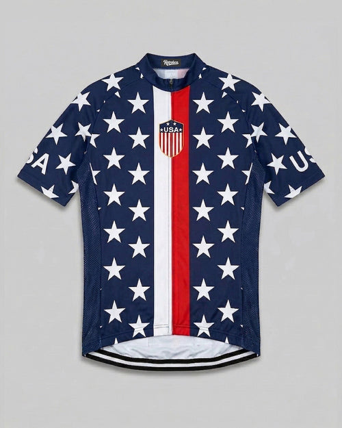 retrolica MEN / XS 1956 USA Stars & Stripes Retro Cycling Jersey - American National Team