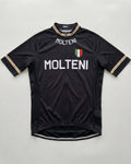 retrolica MEN / XS 1960s Molteni Black Retro Cycling Jersey - Iconic Italian Classic