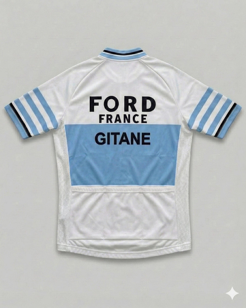 retrolica 1966 Ford France Gitane Tour de France Retro Cycling Jersey - Lucien Aimar