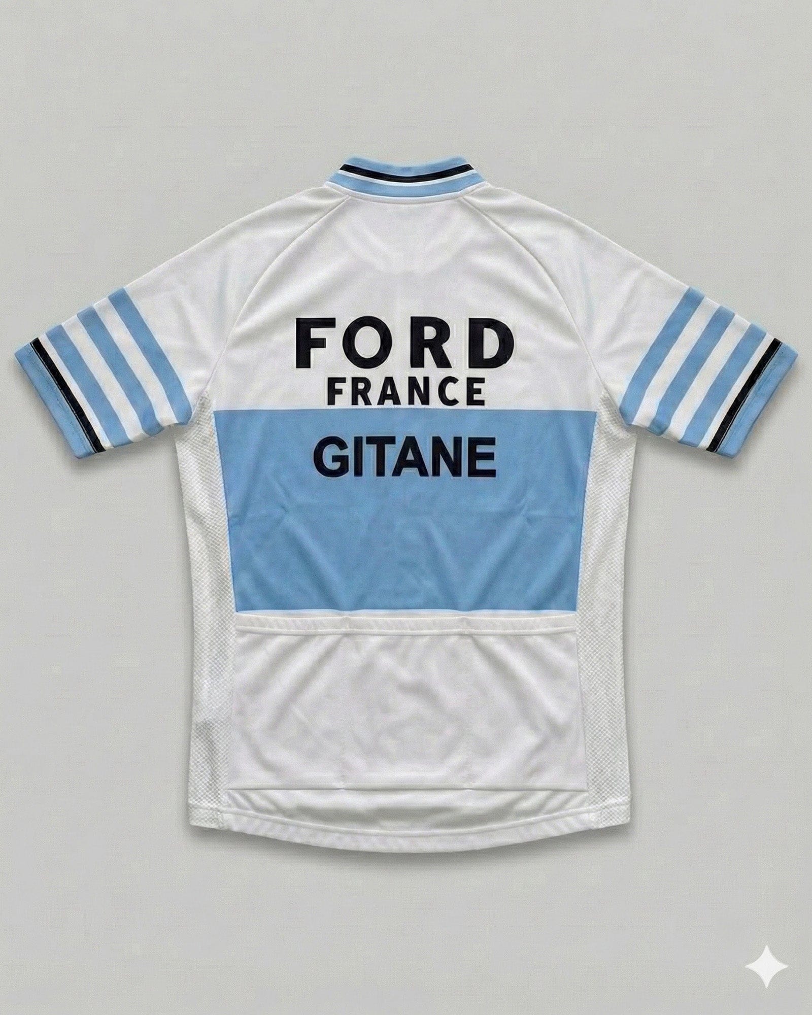 retrolica 1966 Ford France Gitane Tour de France Retro Cycling Jersey - Lucien Aimar