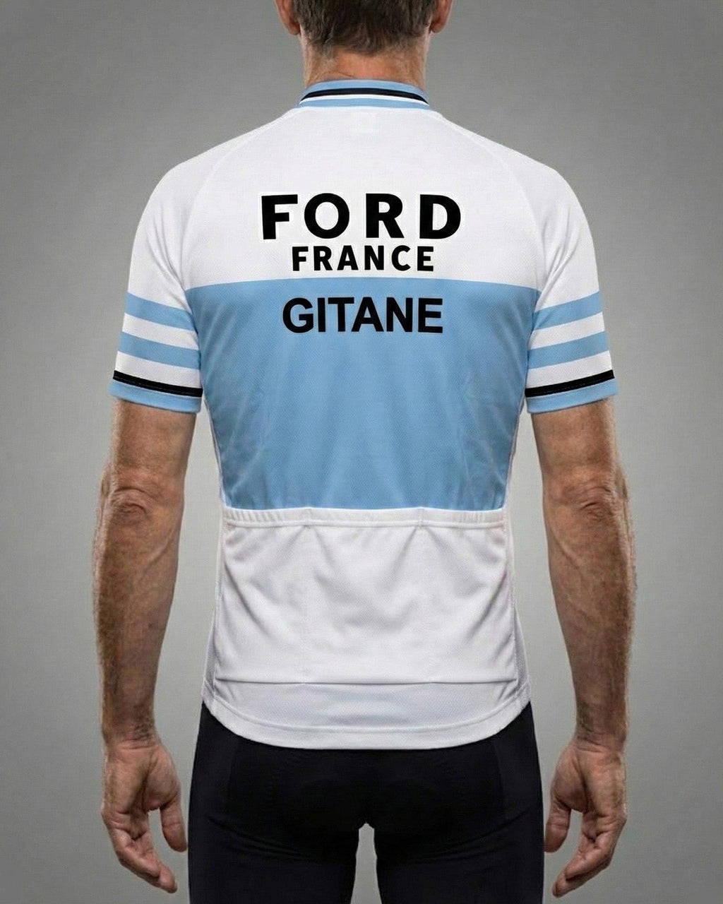 retrolica 1966 Ford France Gitane Tour de France Retro Cycling Jersey - Lucien Aimar