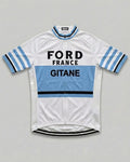 retrolica MEN / XS 1966 Ford France Gitane Tour de France Retro Cycling Jersey - Lucien Aimar