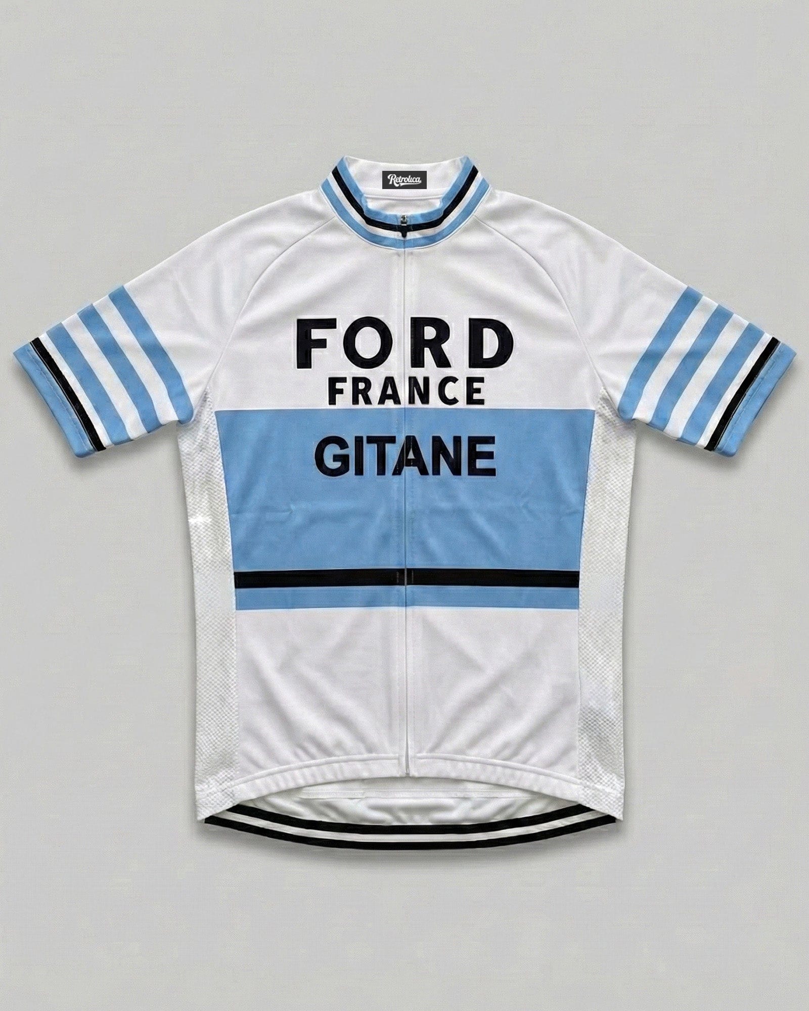 retrolica MEN / XS 1966 Ford France Gitane Tour de France Retro Cycling Jersey - Lucien Aimar