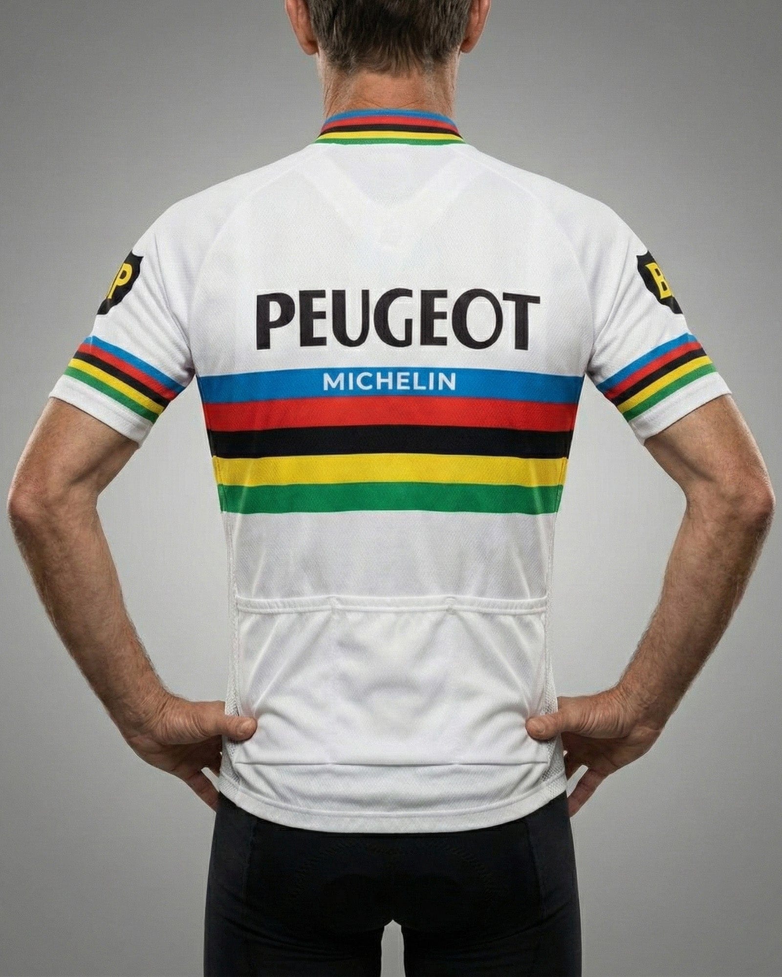 retrolica 1966 Peugeot BP Michelin Retro Cycling Jersey