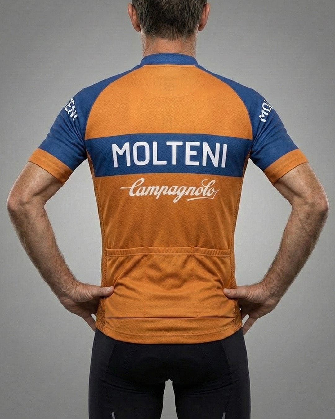 retrolica 1970s Molteni Campagnolo Retro Cycling Jersey - Eddy Merckx Legend