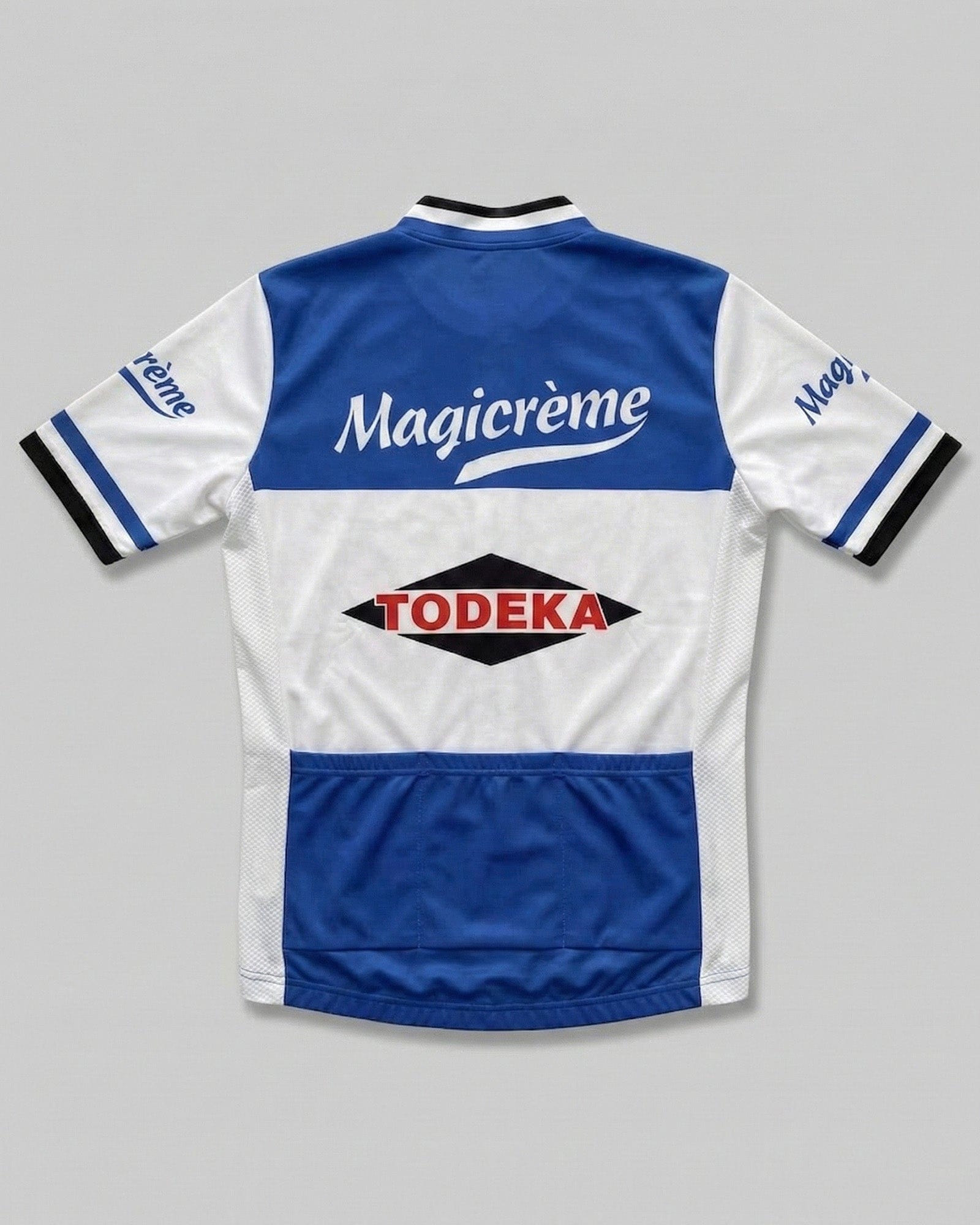 retrolica 1970s Noret Style Todeka Magicicrème Retro Cycling Jersey