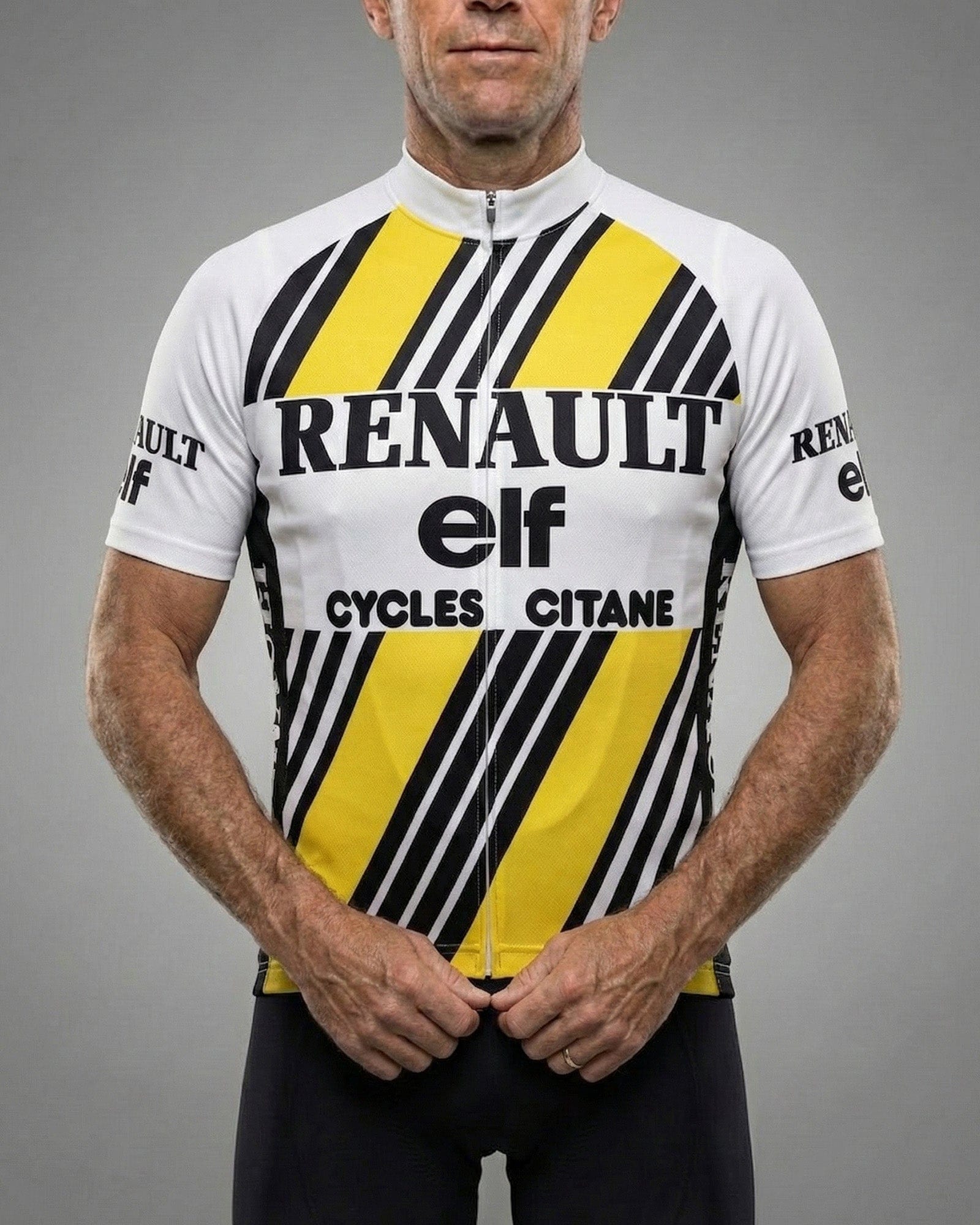 retrolica 1981-82 Renault Elf Gitane Retro Cycling Jersey - Bernard Hinault Dominance