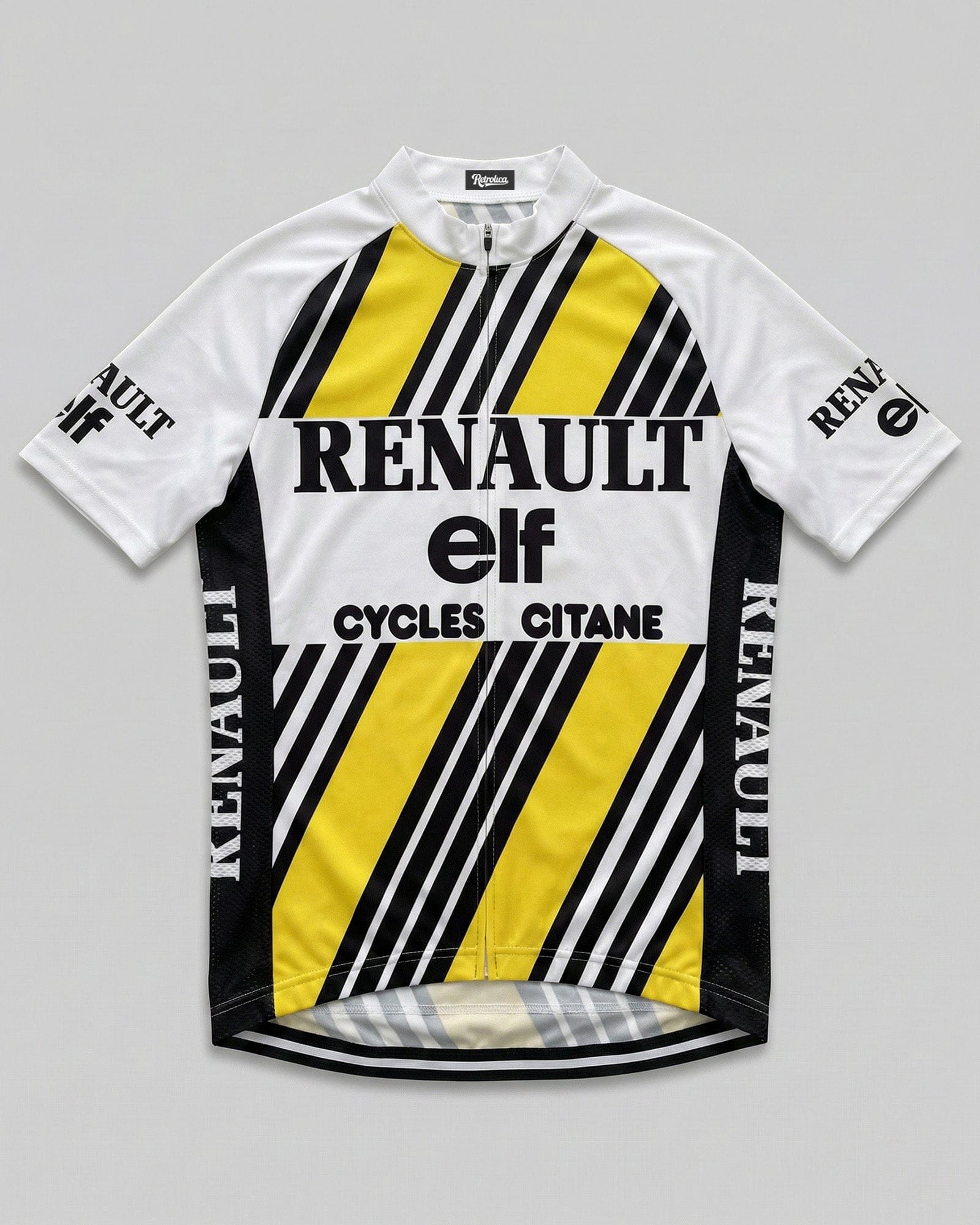 retrolica MEN / XS 1981-82 Renault Elf Gitane Retro Cycling Jersey - Bernard Hinault Dominance