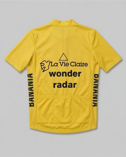retrolica 1986 La Vie Claire Tour de France Yellow Retro Cycling Jersey - Greg LeMond