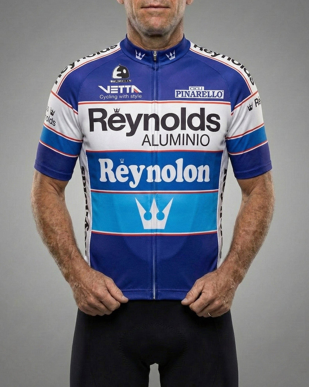 retrolica 1988 Reynolds Aluminio Retro Cycling Jersey - Pedro Delgado