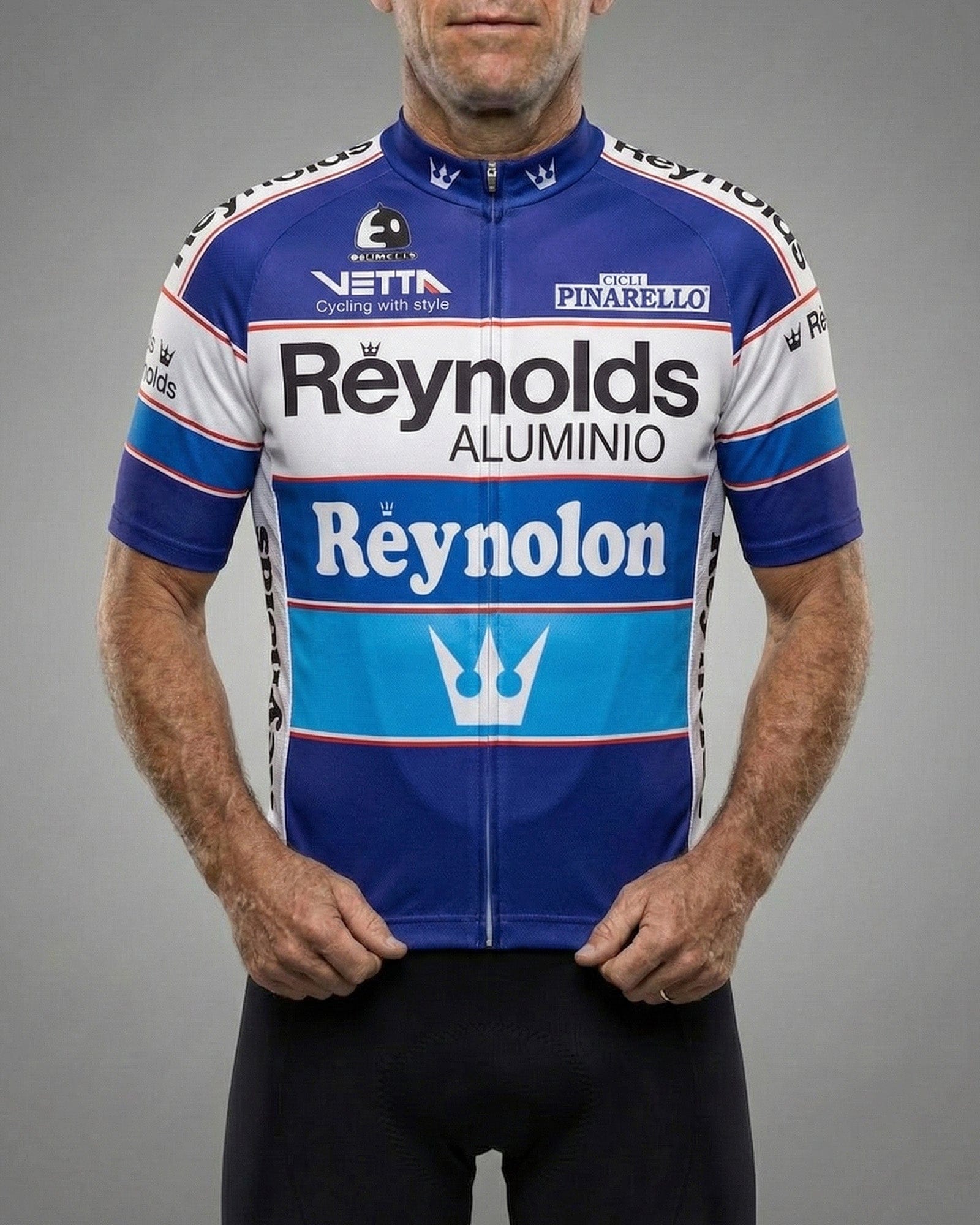 retrolica 1988 Reynolds Aluminio Retro Cycling Jersey - Pedro Delgado