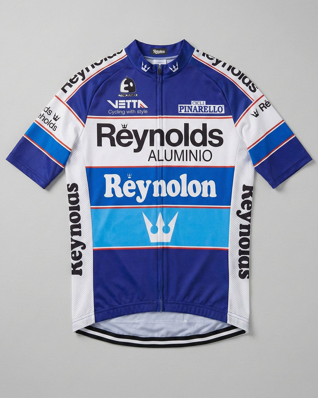 retrolica MEN / XS 1988 Reynolds Aluminio Retro Cycling Jersey - Pedro Delgado