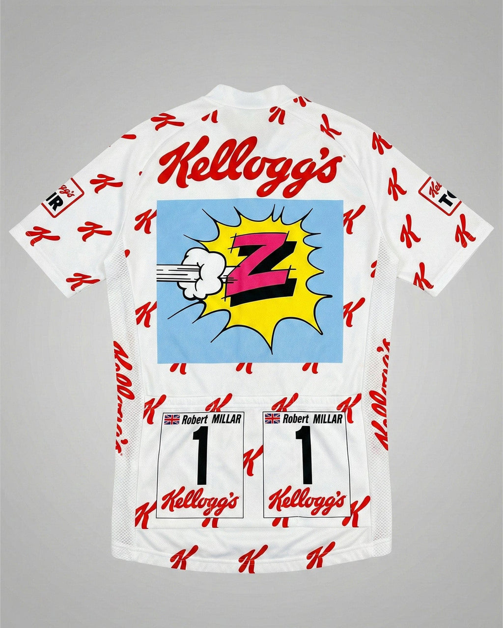 retrolica 1990 Kellogg's Tour King of the Mountains Retro Cycling Jersey - Robert Millar