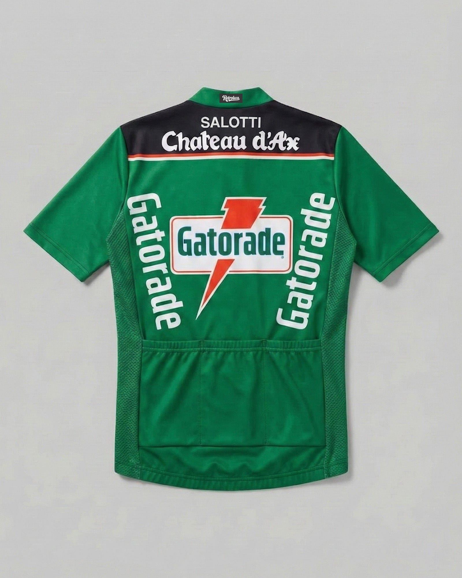 retrolica 1991 Gatorade Chateau d'Ax Retro Cycling Jersey - Gianni Bugno Icon