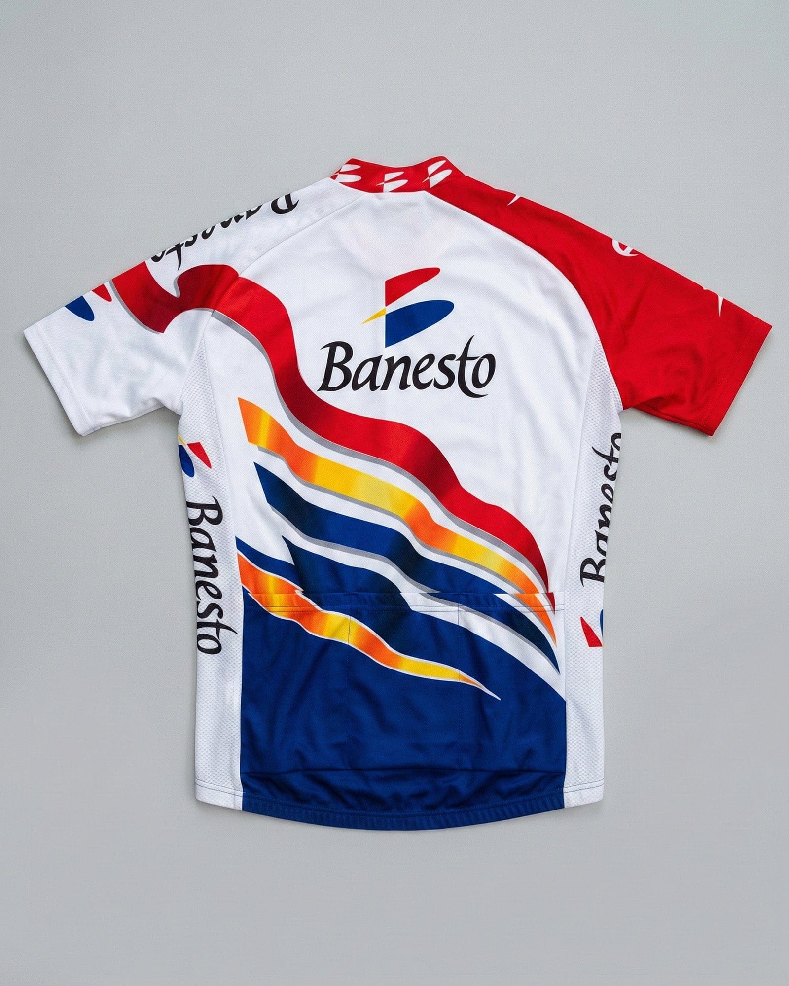retrolica 1996 Banesto Retro Cycling Jersey - Miguel Indurain & Alex Zülle Powerhouse