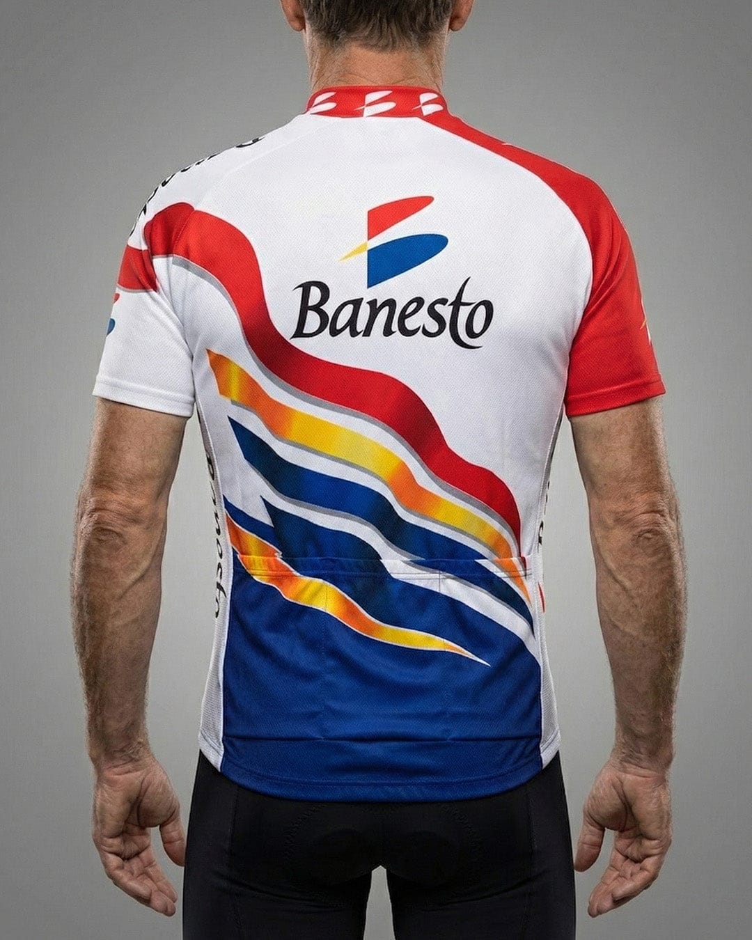 retrolica 1996 Banesto Retro Cycling Jersey - Miguel Indurain & Alex Zülle Powerhouse