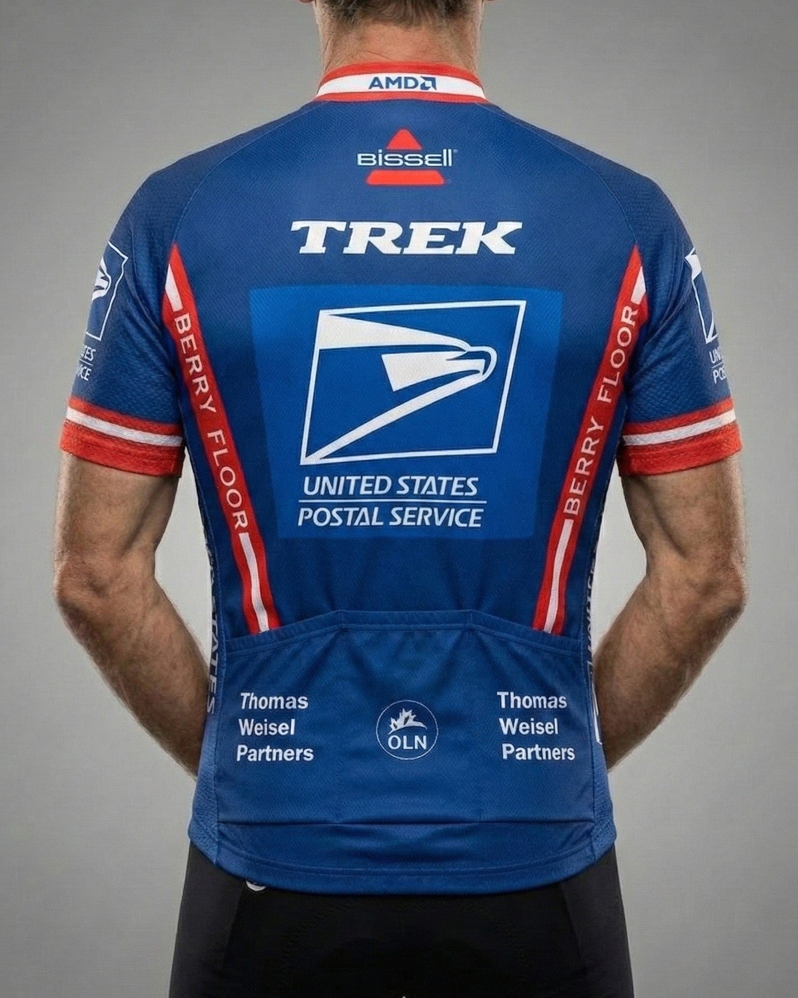 retrolica 2004 US Postal Service Retro Cycling Jersey - Lance Armstrong Era