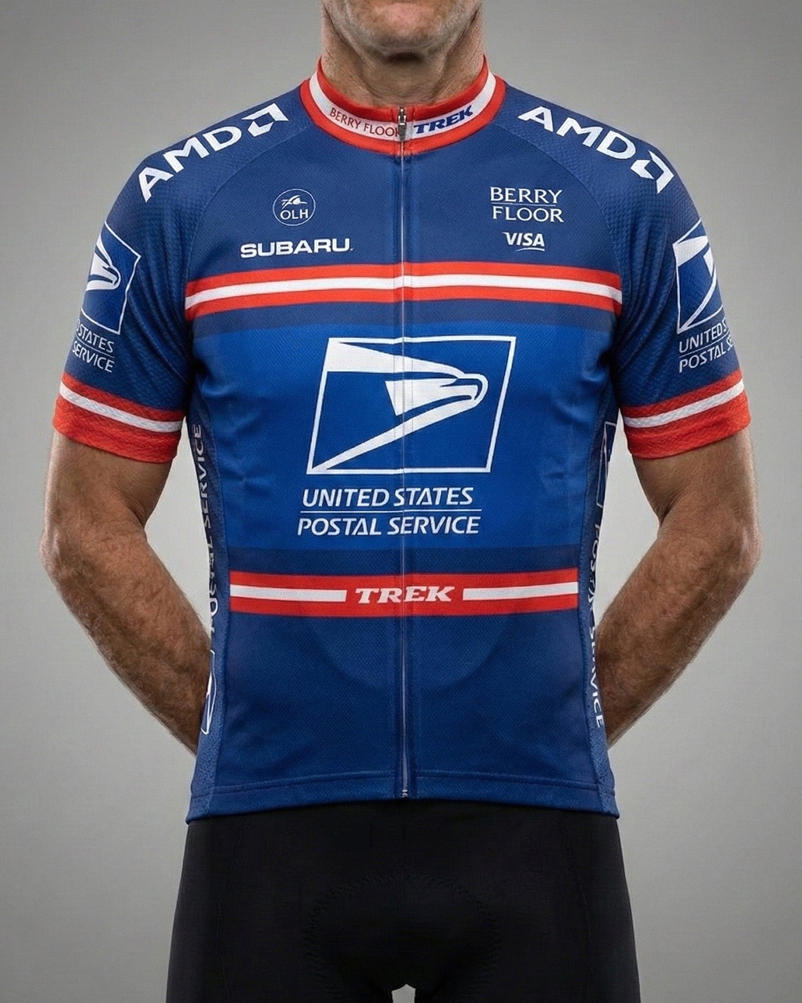 retrolica 2004 US Postal Service Retro Cycling Jersey - Lance Armstrong Era