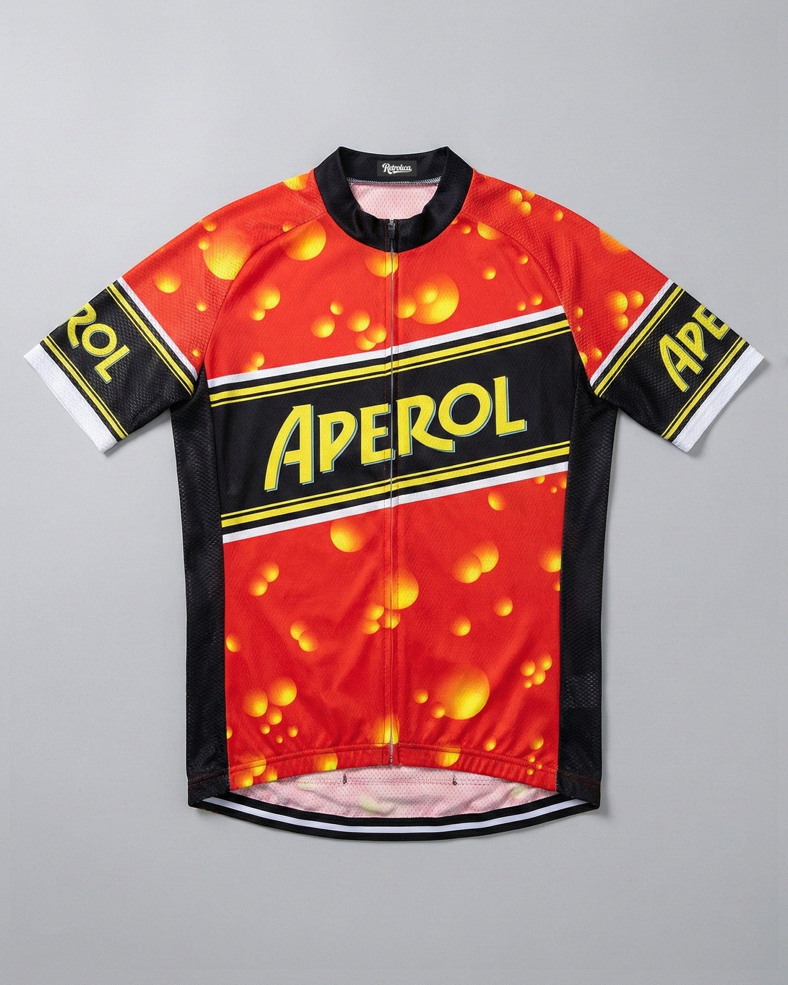 retrolica MEN / XS Aperol Retro Cycling Jersey - Spritz Inspired Italian Fun