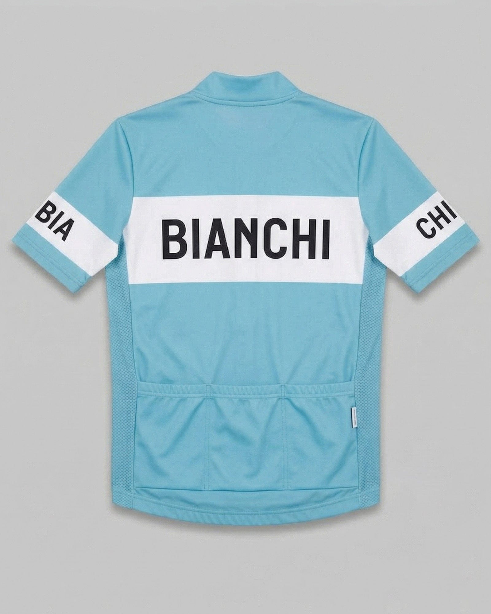 retrolica Bianchi Celeste Retro Cycling Jersey - Classic Italian Icon