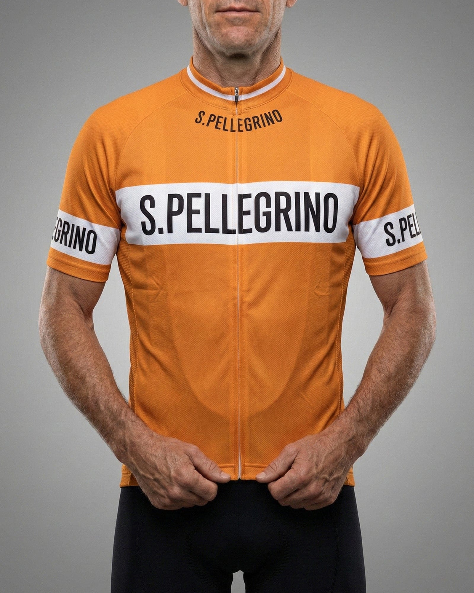retrolica Iconic 1950s-60s San Pellegrino Retro Cycling Jersey