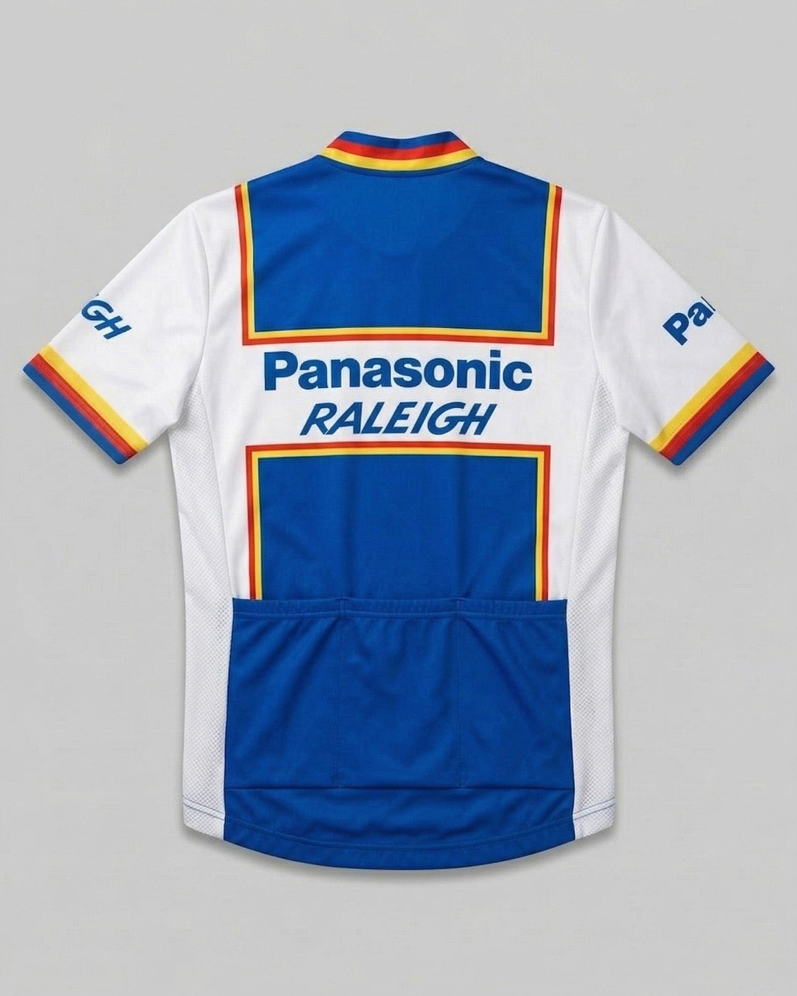 retrolica Panasonic Raleigh Retro Cycling Jersey - 1980s Dutch Team Classic