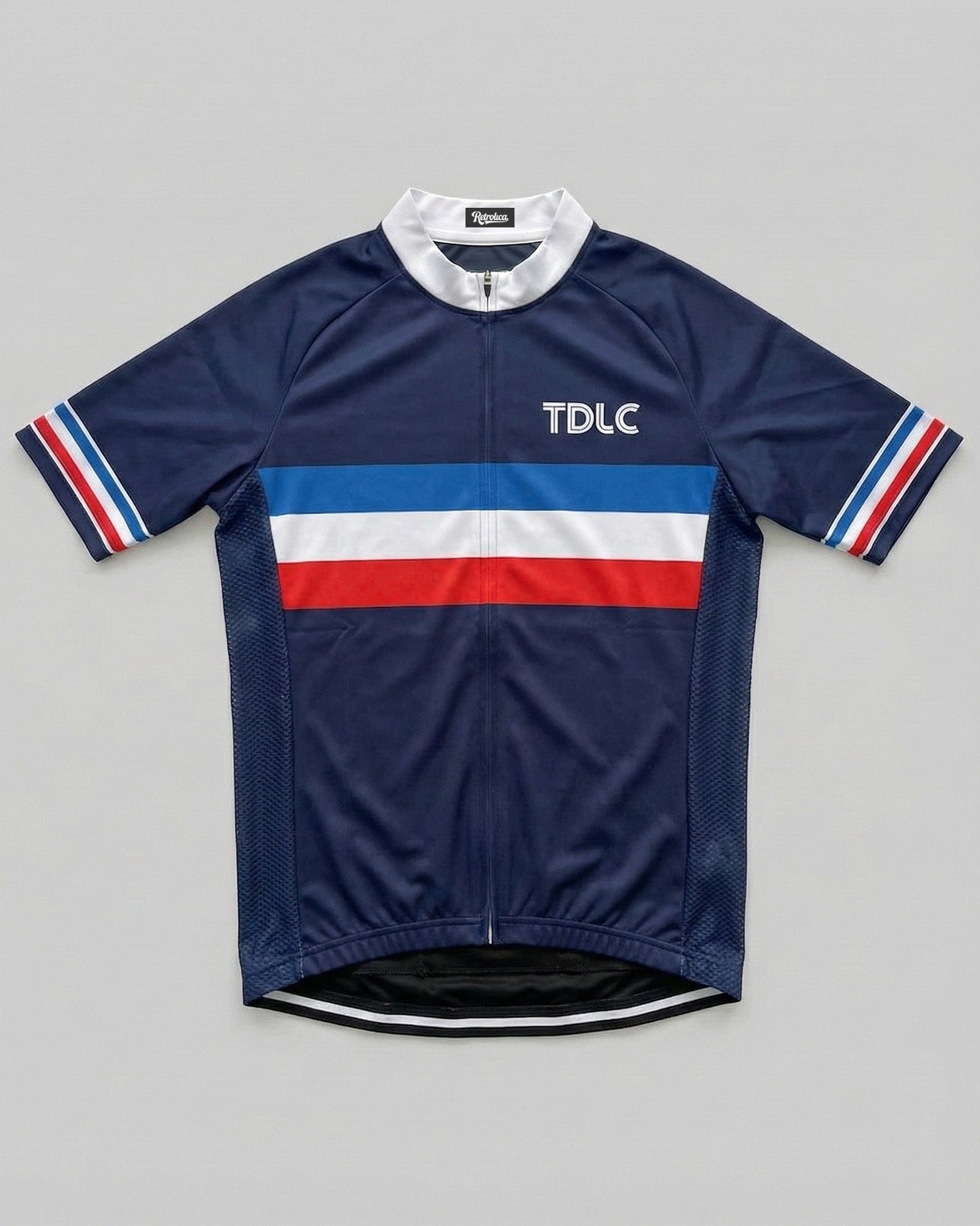 retrolica MEN / XS TDLC France Retro Cycling Jersey - Tricolore National Pride