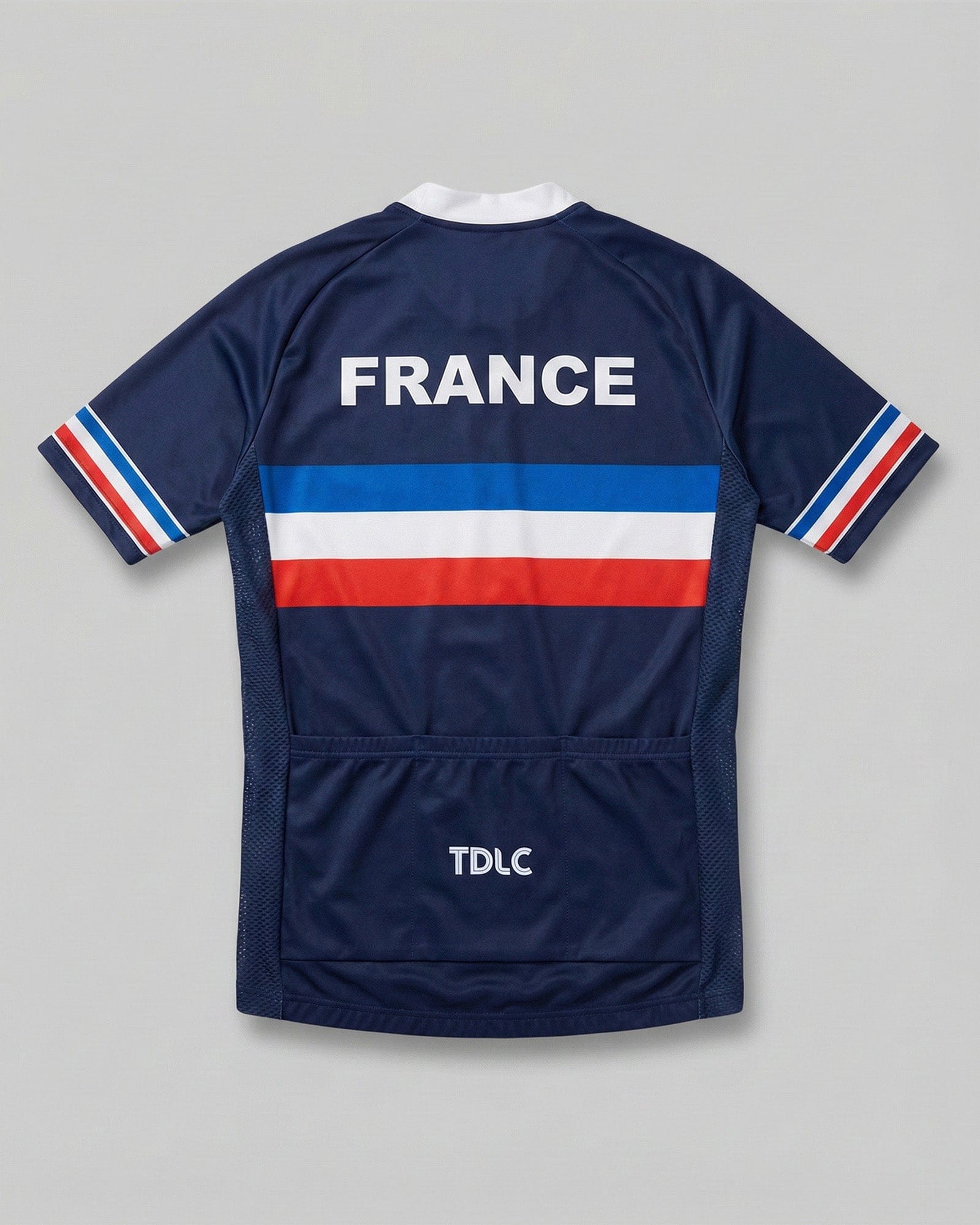 retrolica TDLC France Retro Cycling Jersey - Tricolore National Pride